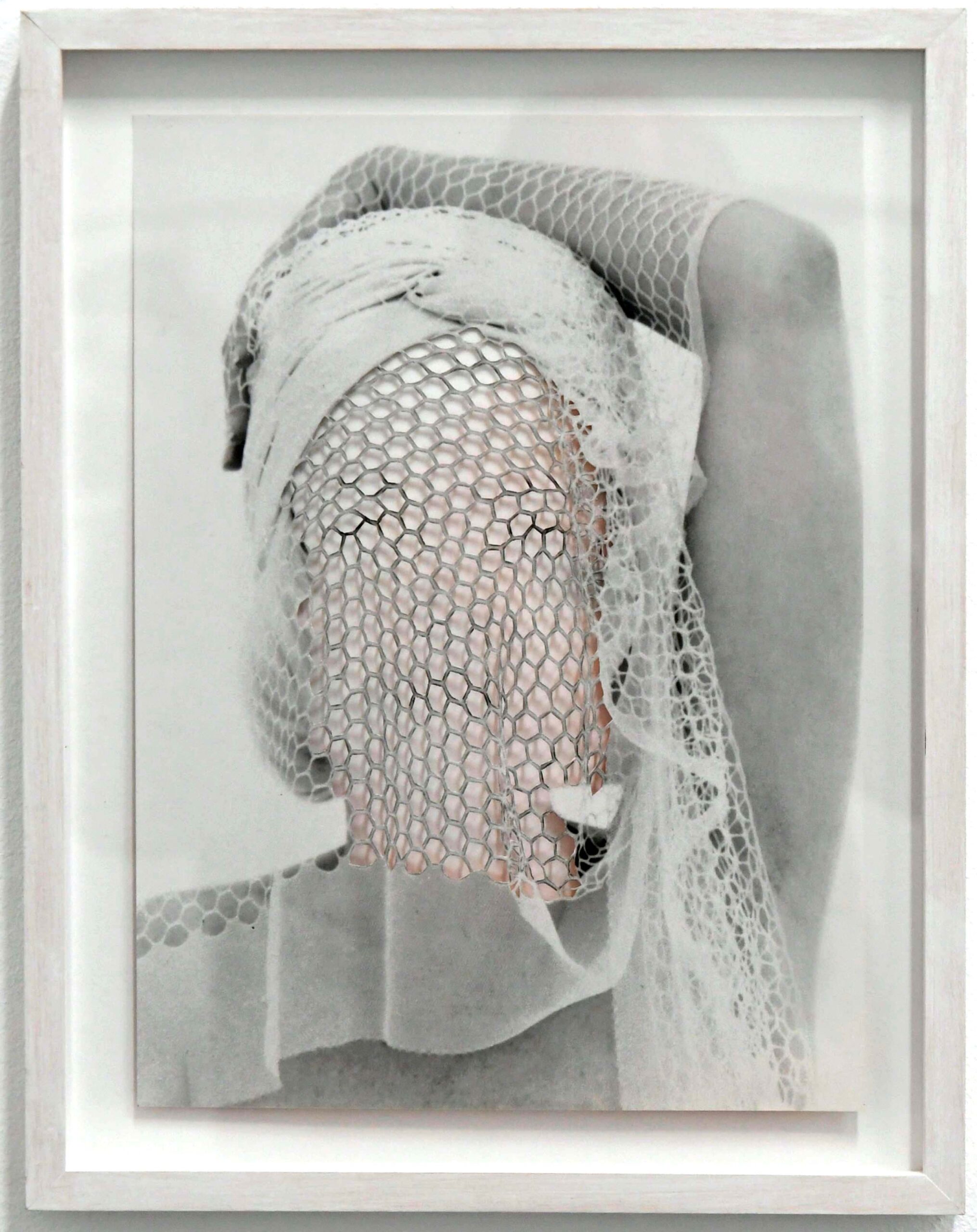 Karin Fisslthaler (2013), "Untitled (C)", Cut-Out from original Marilyn Monroe Photo Book Pages, 27 x 33 cm